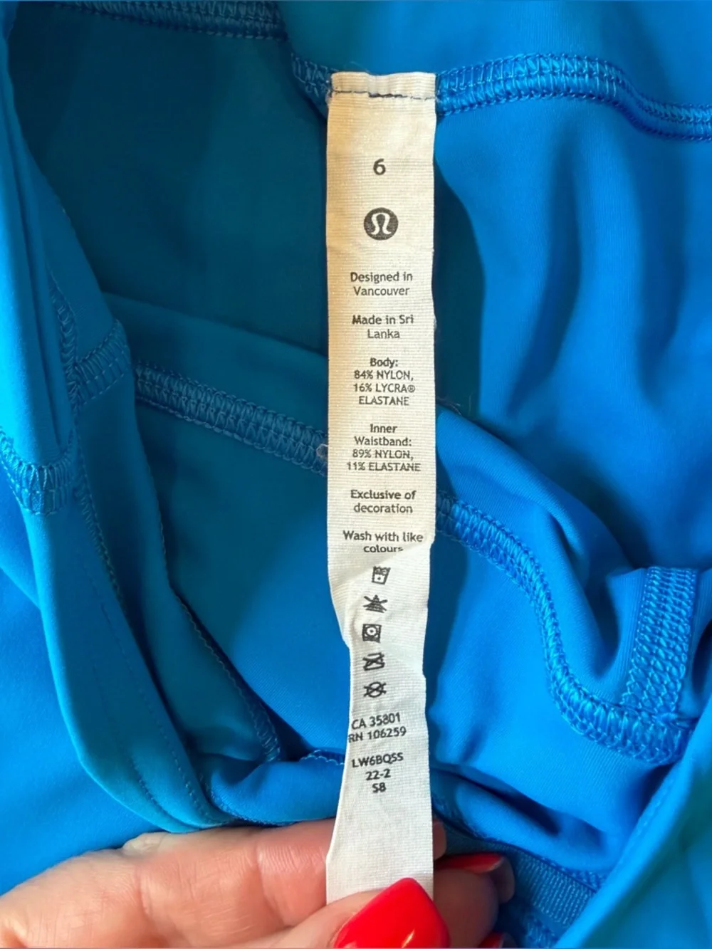 Lululemon Base Pace High-Rise Crop 17
